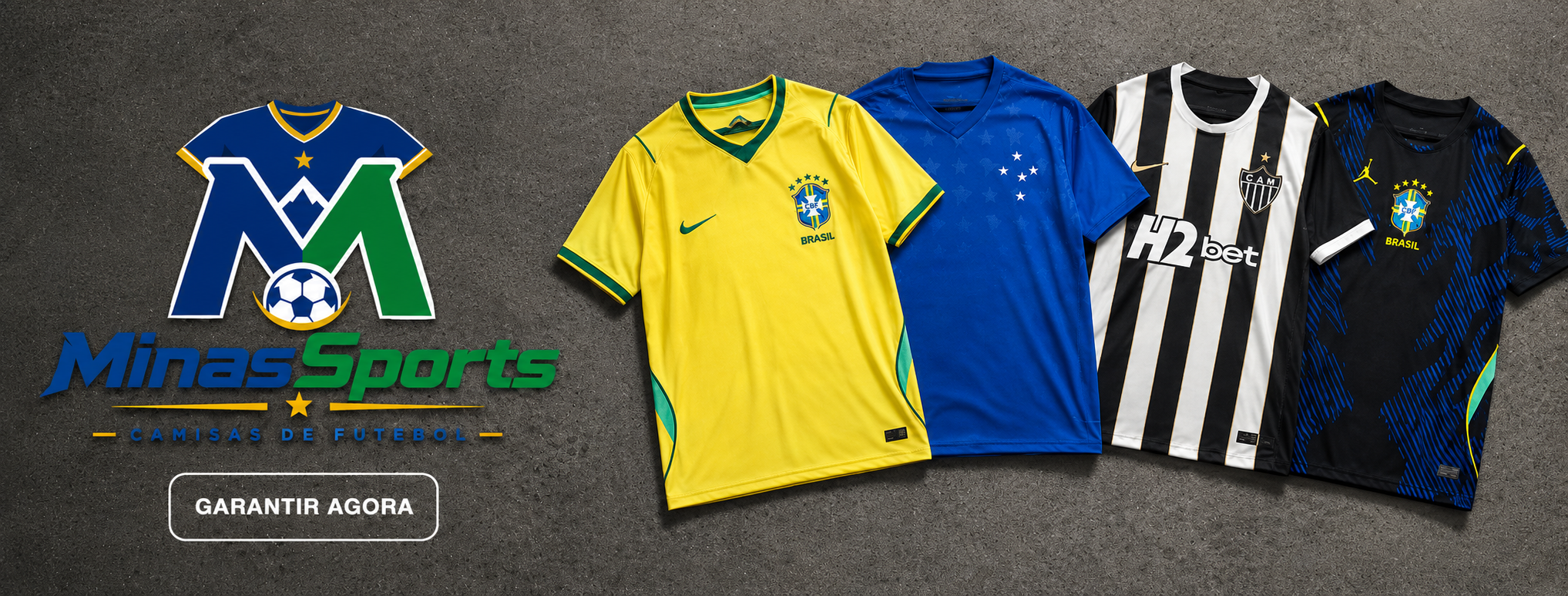 MinasSports — as camisas favoritas da torcida
